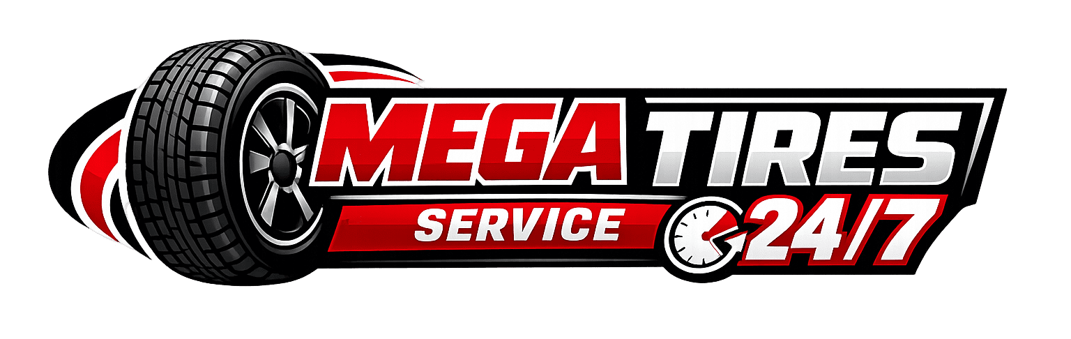 Mega Tires Service 247 Logo